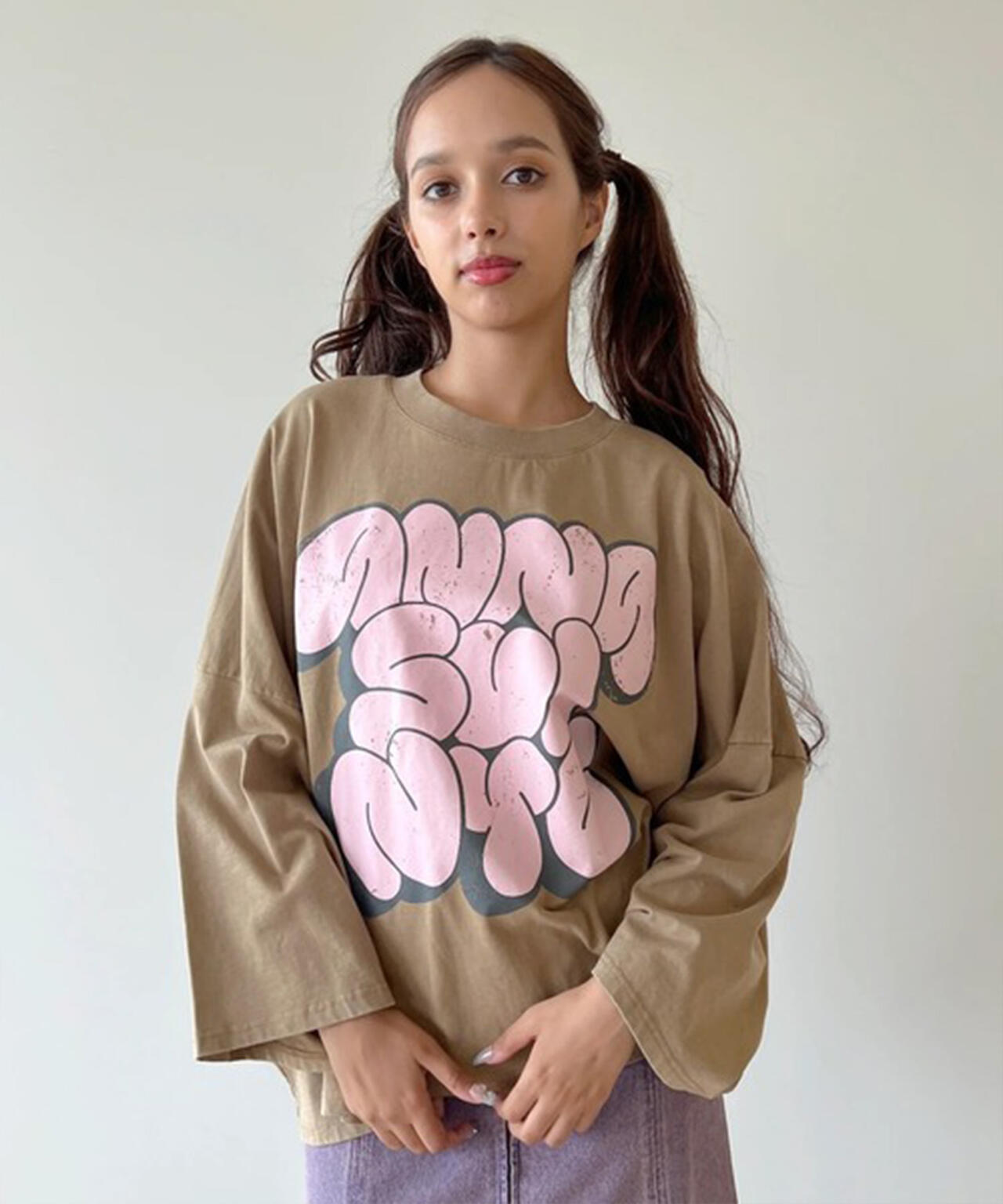 anna sui nyc/アナ スイ エヌワイシー/GRAFFITI BIG Tシャツ
