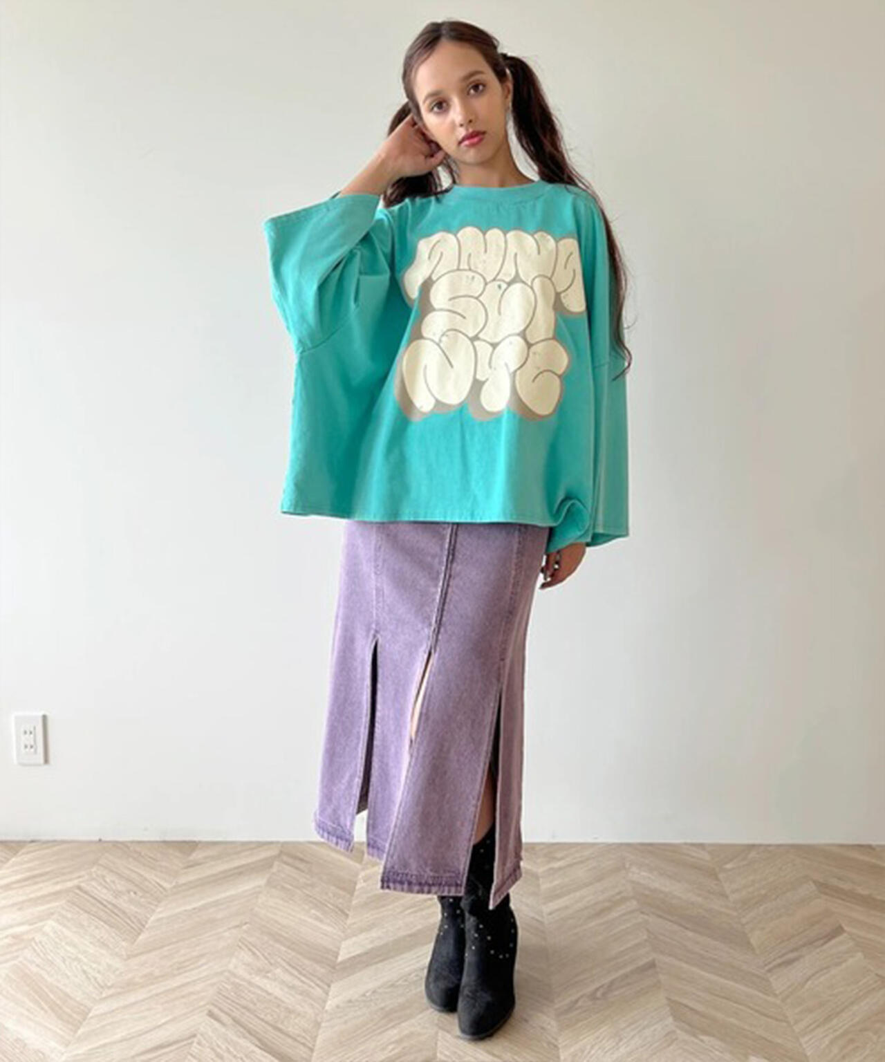anna sui nyc/アナ スイ エヌワイシー/GRAFFITI BIG Tシャツ