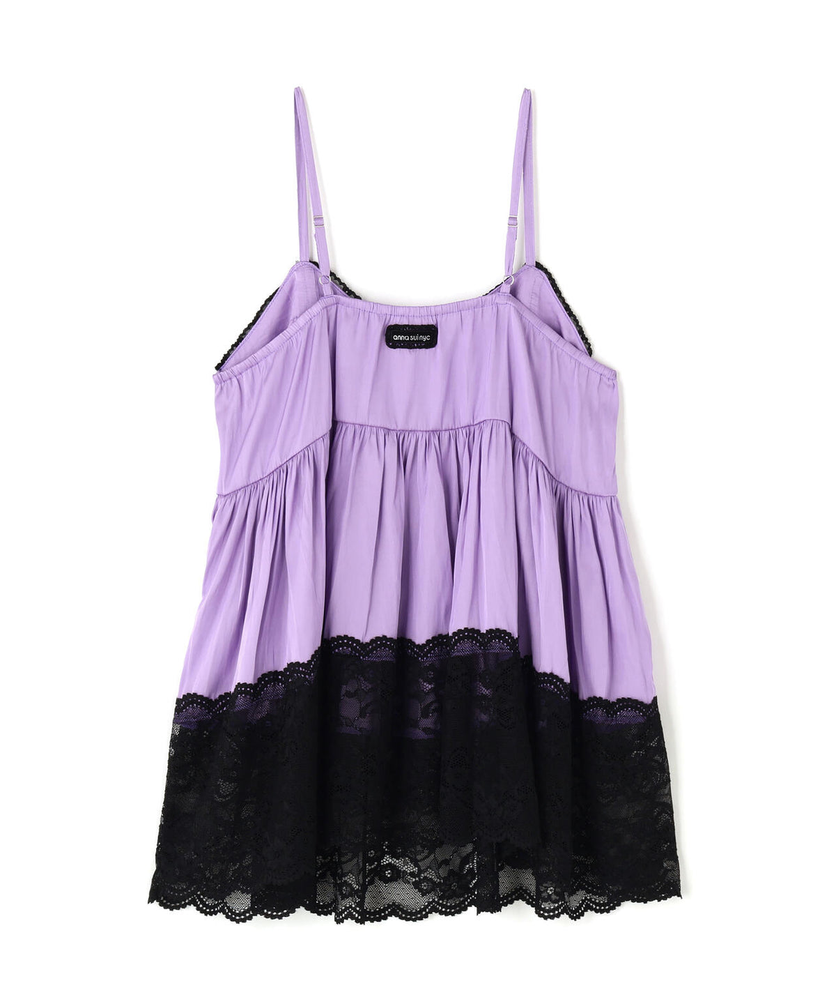 anna sui nyc/アナ スイ エヌワイシー/レースサテンキャミソール