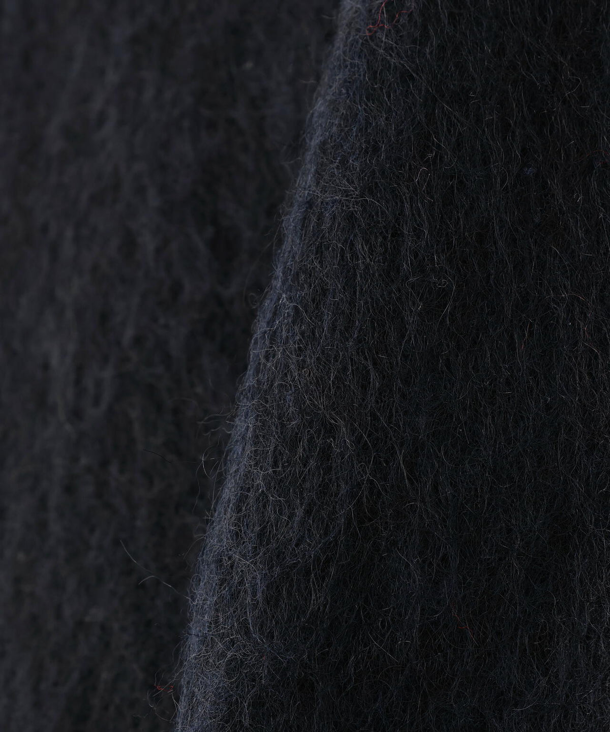 SAINT MICHAEL/セントマイケル/TRS_CRW N KNIT/LIPS&TOHGUE/BLACK