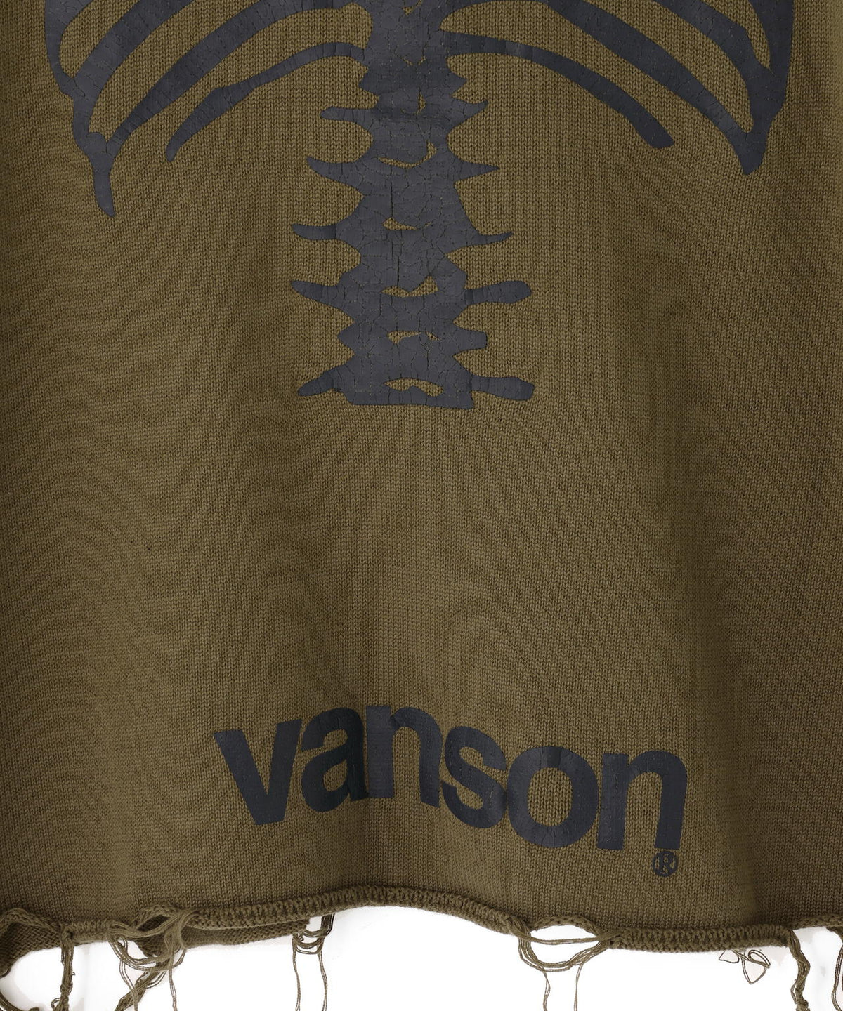 FR(13)NDS×Vanson Leathers/フレンズ×バンソンレザーズ/BONE KNIT