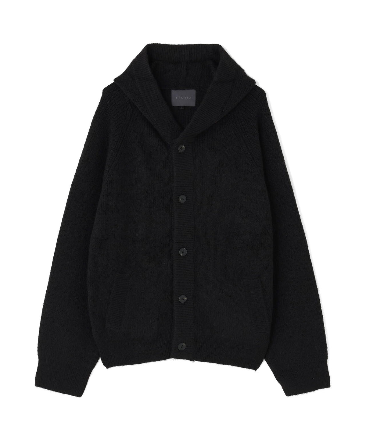 GEN_DAI/ゲンダイ/KNIT HOODIE