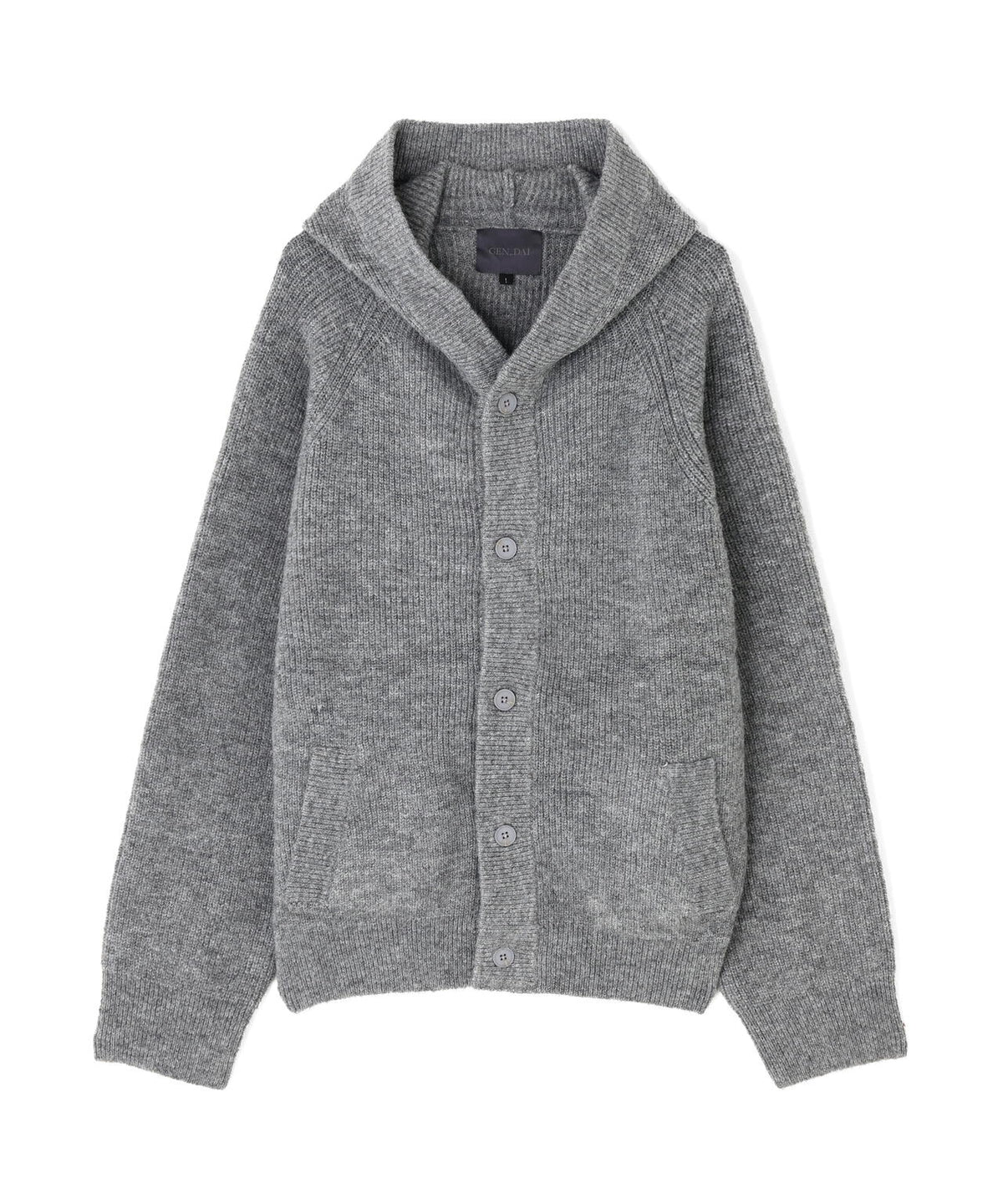 GEN_DAI/ゲンダイ/KNIT HOODIE