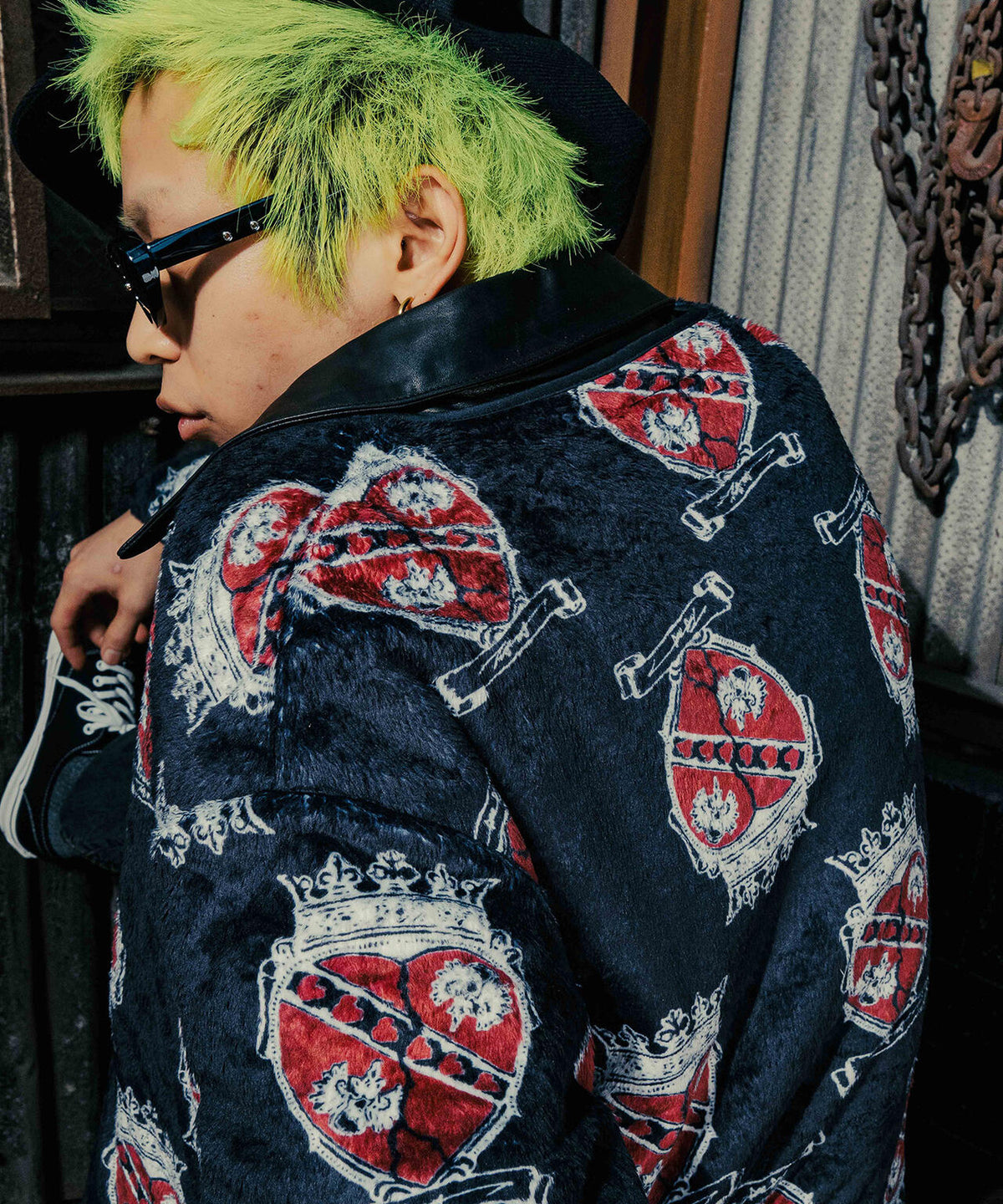TALKING ABOUT THE ABSTRACTION/トーキングアバウトジアブストラクション/別注 EX CARDIGAN