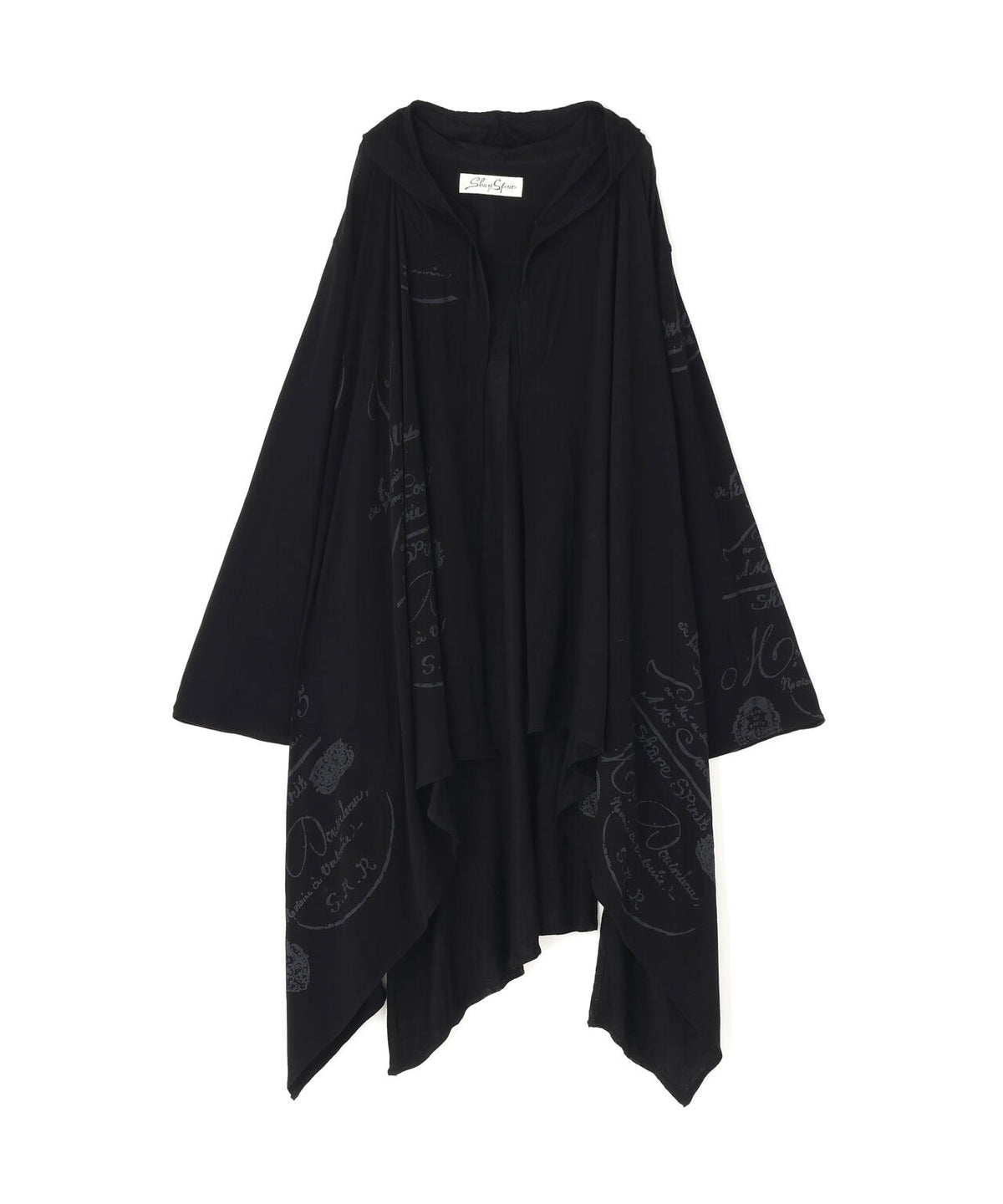 Print Long cardigan