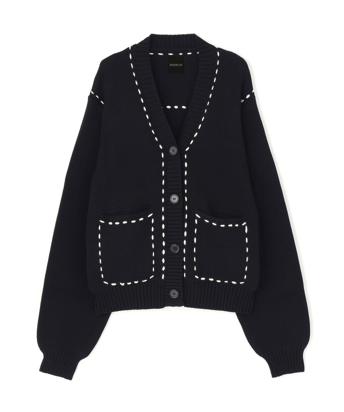 FR(13)NDS/フレンズ/WOMEN STITCH KNIT CARDIGAN