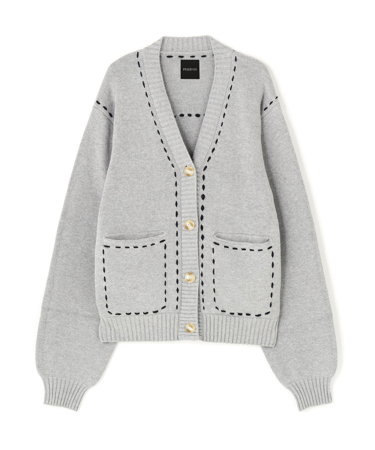 FR(13)NDS/フレンズ/WOMEN STITCH KNIT CARDIGAN