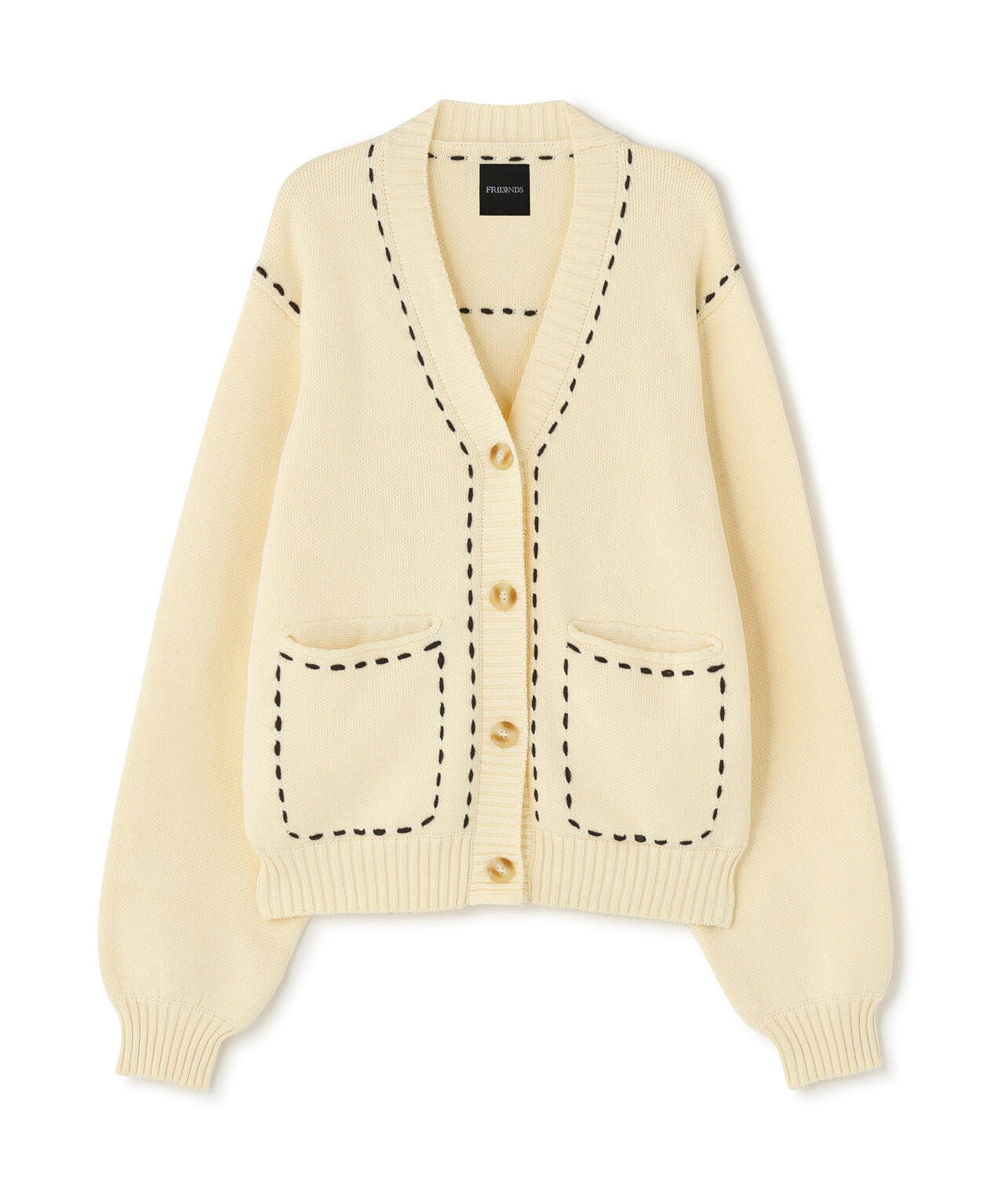 FR(13)NDS/フレンズ/WOMEN STITCH KNIT CARDIGAN