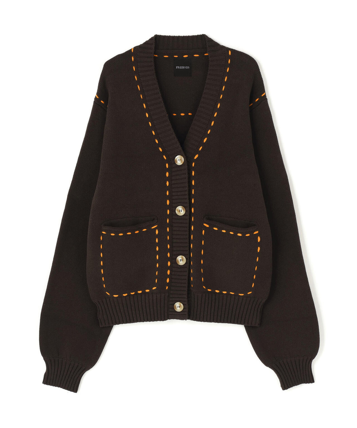 FR(13)NDS/フレンズ/WOMEN STITCH KNIT CARDIGAN
