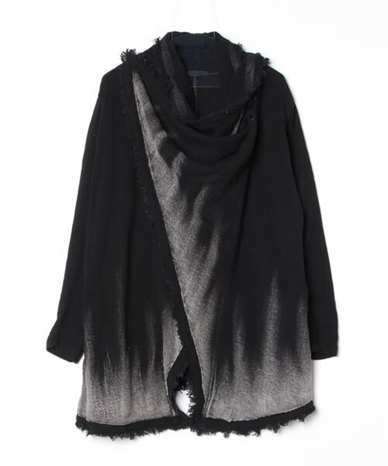 KMRii/ケムリ/DISCHARGED SALLY TWILL DRAPE CD 03