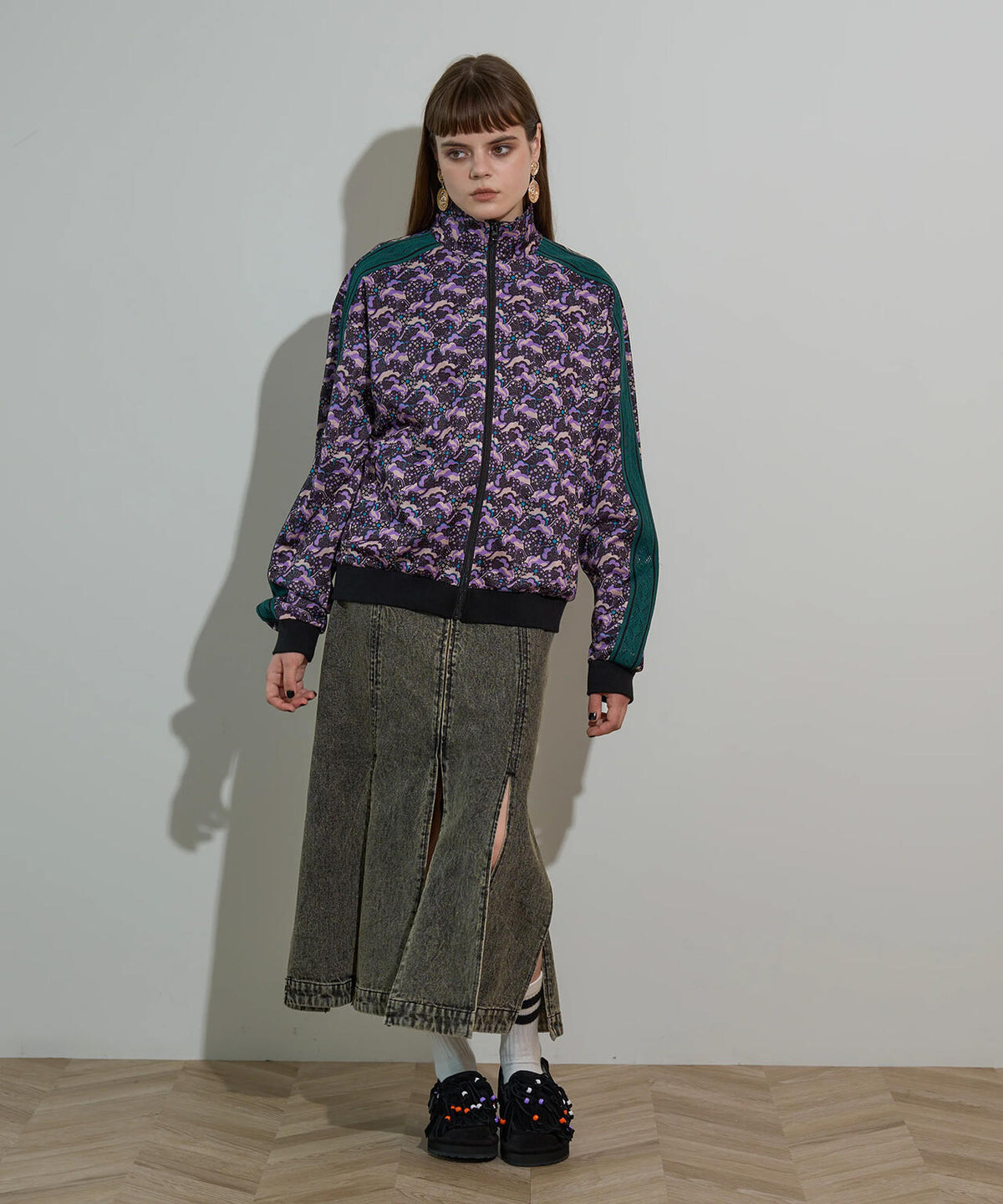 anna sui nyc/アナ スイ エヌワイシー/cloudy BIGブルゾン