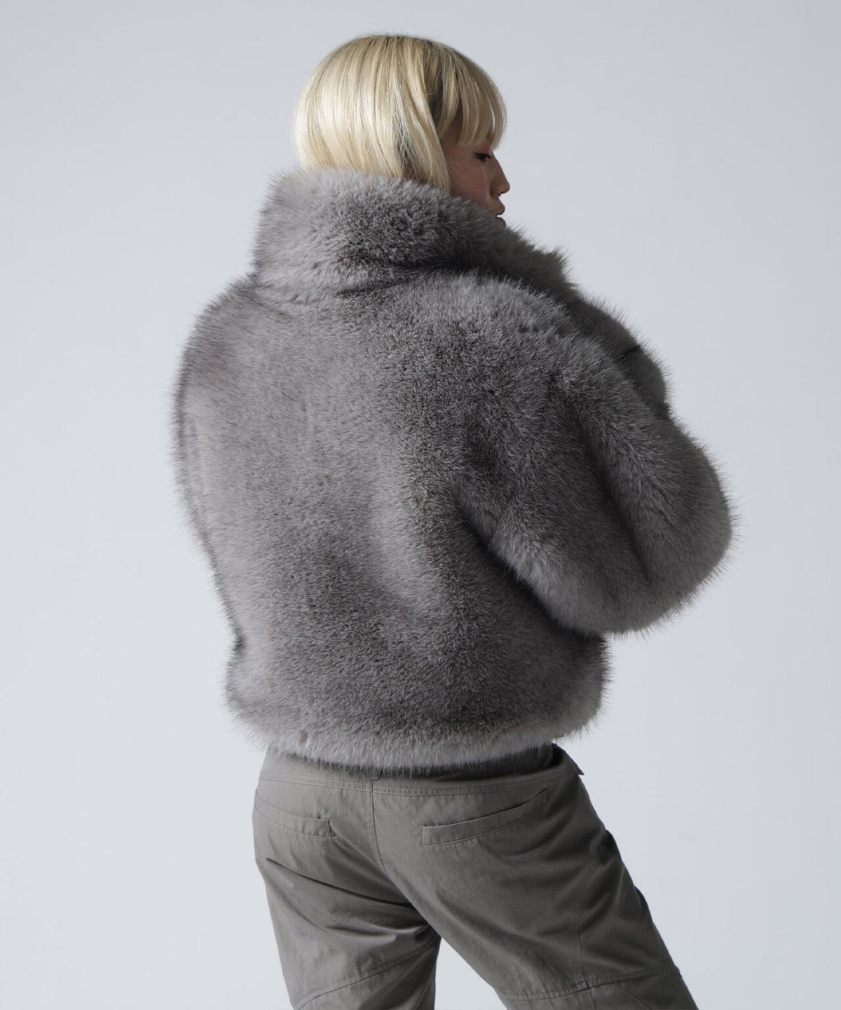 FR(13)NDS/フレンズ/WOMEN ECO FUR STAND BLOUSON