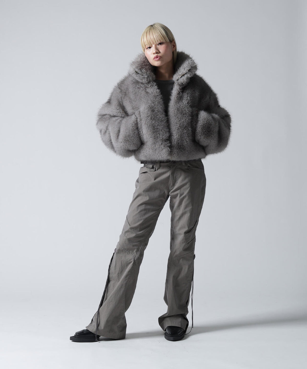 FR(13)NDS/フレンズ/WOMEN ECO FUR STAND BLOUSON