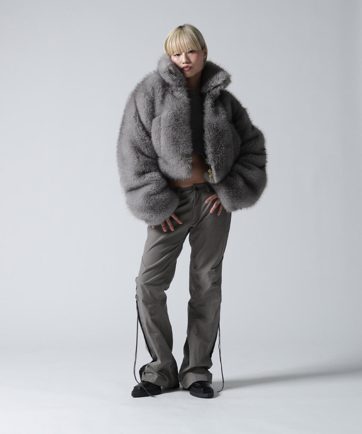 FR(13)NDS/フレンズ/WOMEN ECO FUR STAND BLOUSON