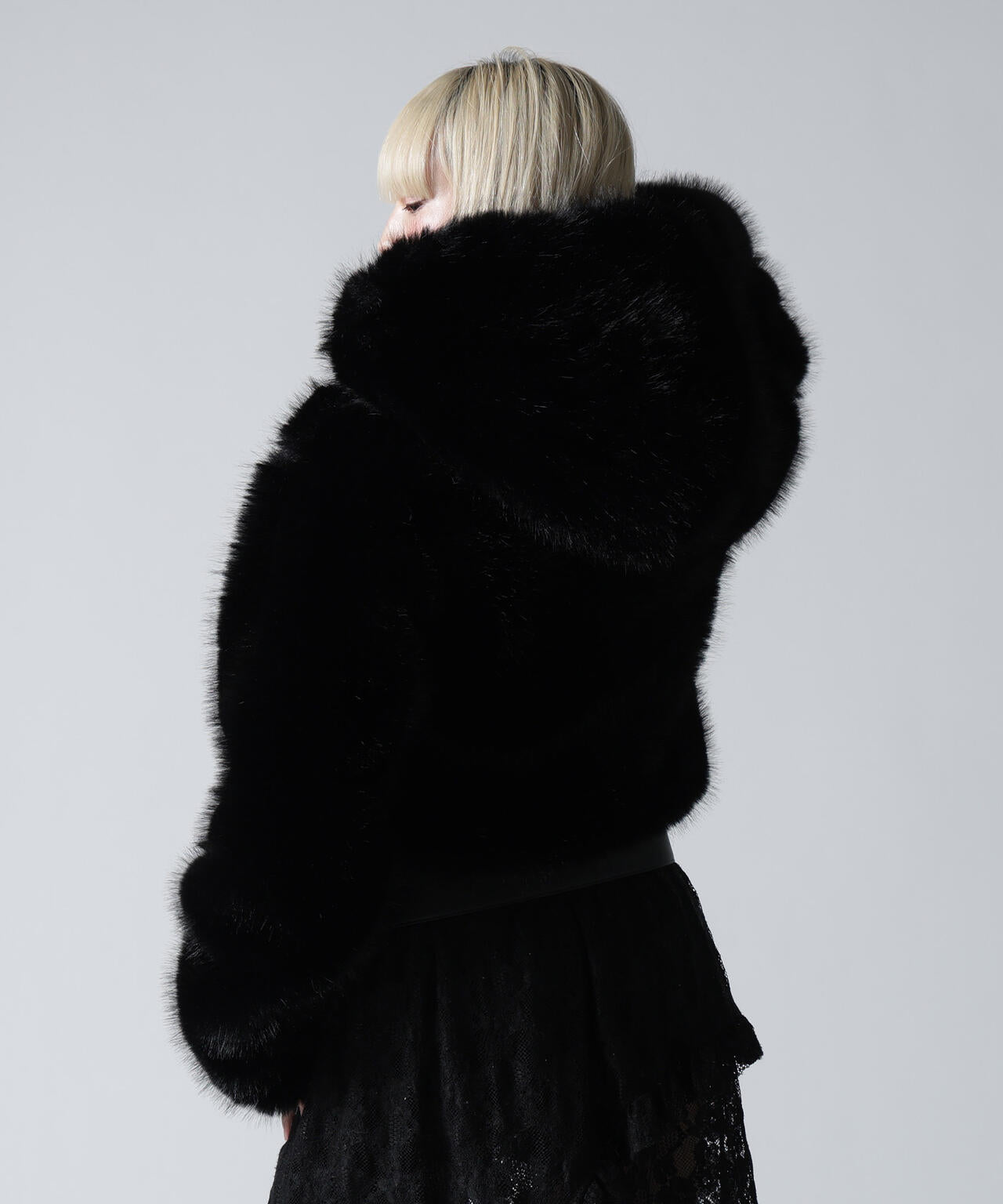 FR(13)NDS/フレンズ/ECO FUR HOOD BZ