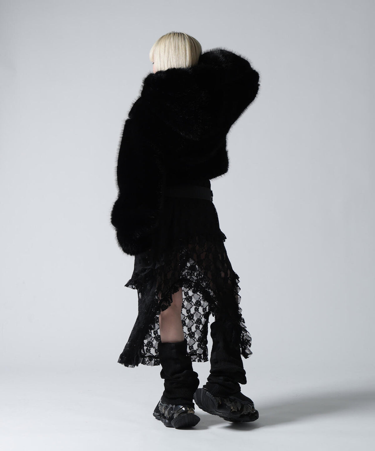 FR(13)NDS/フレンズ/WOMEN ECO FUR HOOD BLOUSON