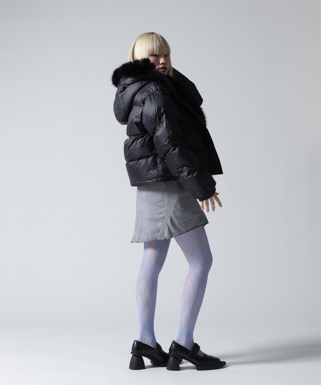 FR(13)NDS/フレンズ/NYLON FUR HOOD BLOUSON