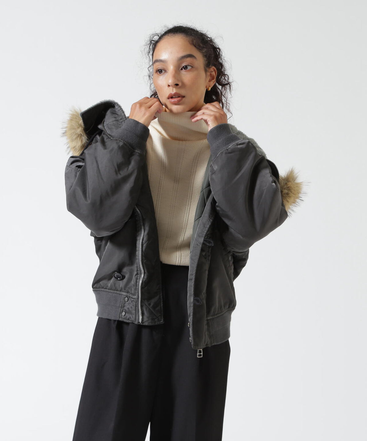 FR(13)NDS/フレンズ/WOMENS ASUTEX NYLON TWILL N2B