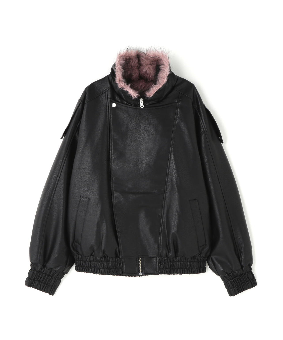 Faux Leather ReversibleBlouson
