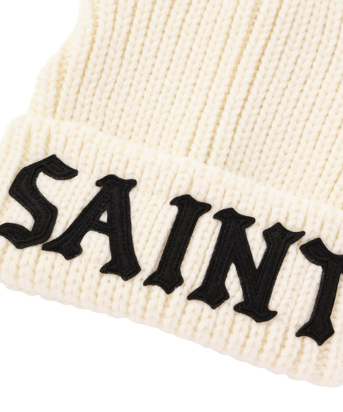 SAINT MICHAEL/セントマイケル/KNIT CAP/SAINT/WHITE