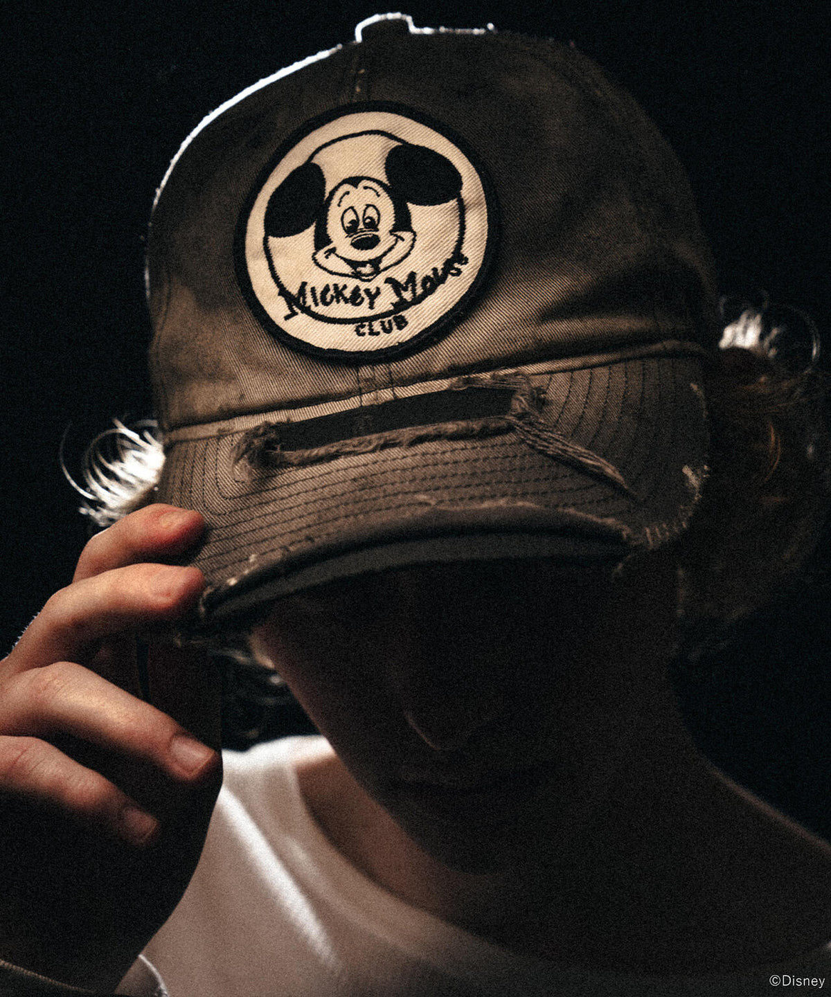 SAINT MICHAEL/セントマイケル/DSNY_CAP/MICKEY/BLACK