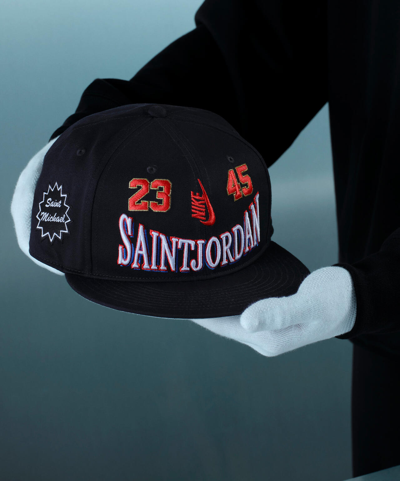 SAINT MICHAEL×JORDAN BRAND/UJ PRO CAP S FB STM/BLACK