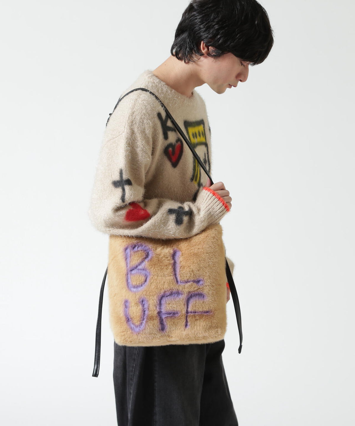 guernika/ゲルニカ/FUR BAG/L