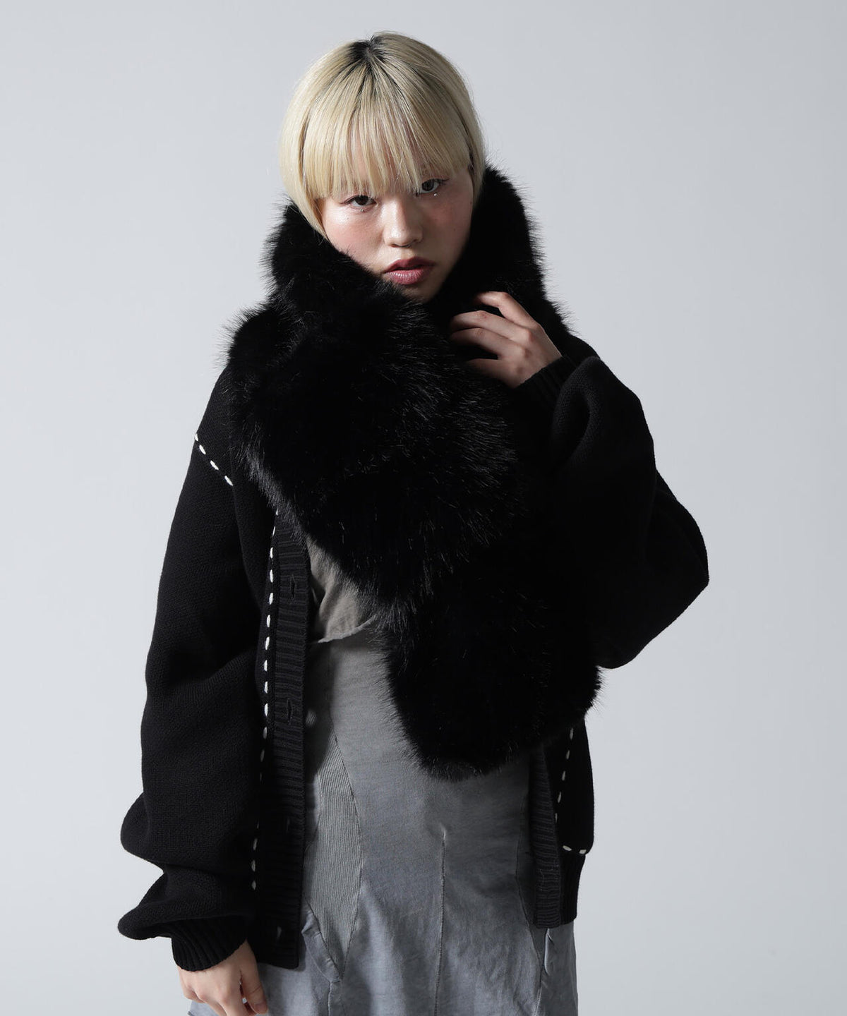 FR(13)NDS/フレンズ/WOMEN ECO FUR MUFFLER