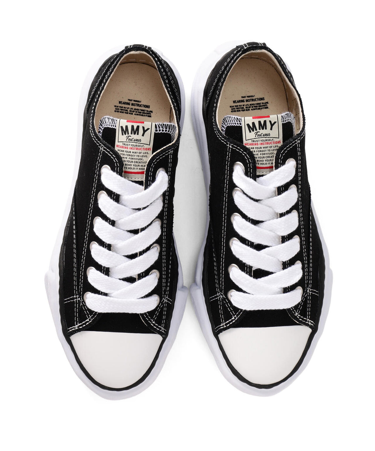 Maison MIHARAYASUHIRO/PETERSON OG SOLE CANVAS LOW-TOP SNEAKERS