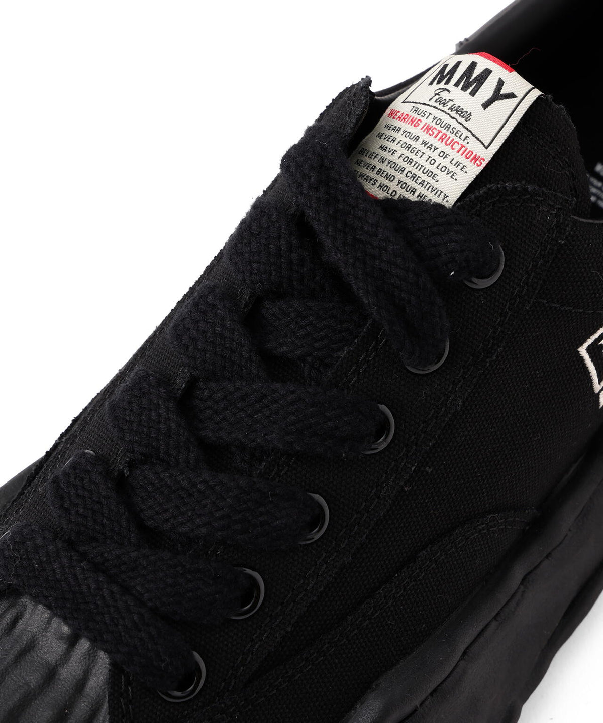 Maison MIHARAYASUHIRO/BLAKEY OG SOLE CANVAS LOW-TOP SNEAKERS
