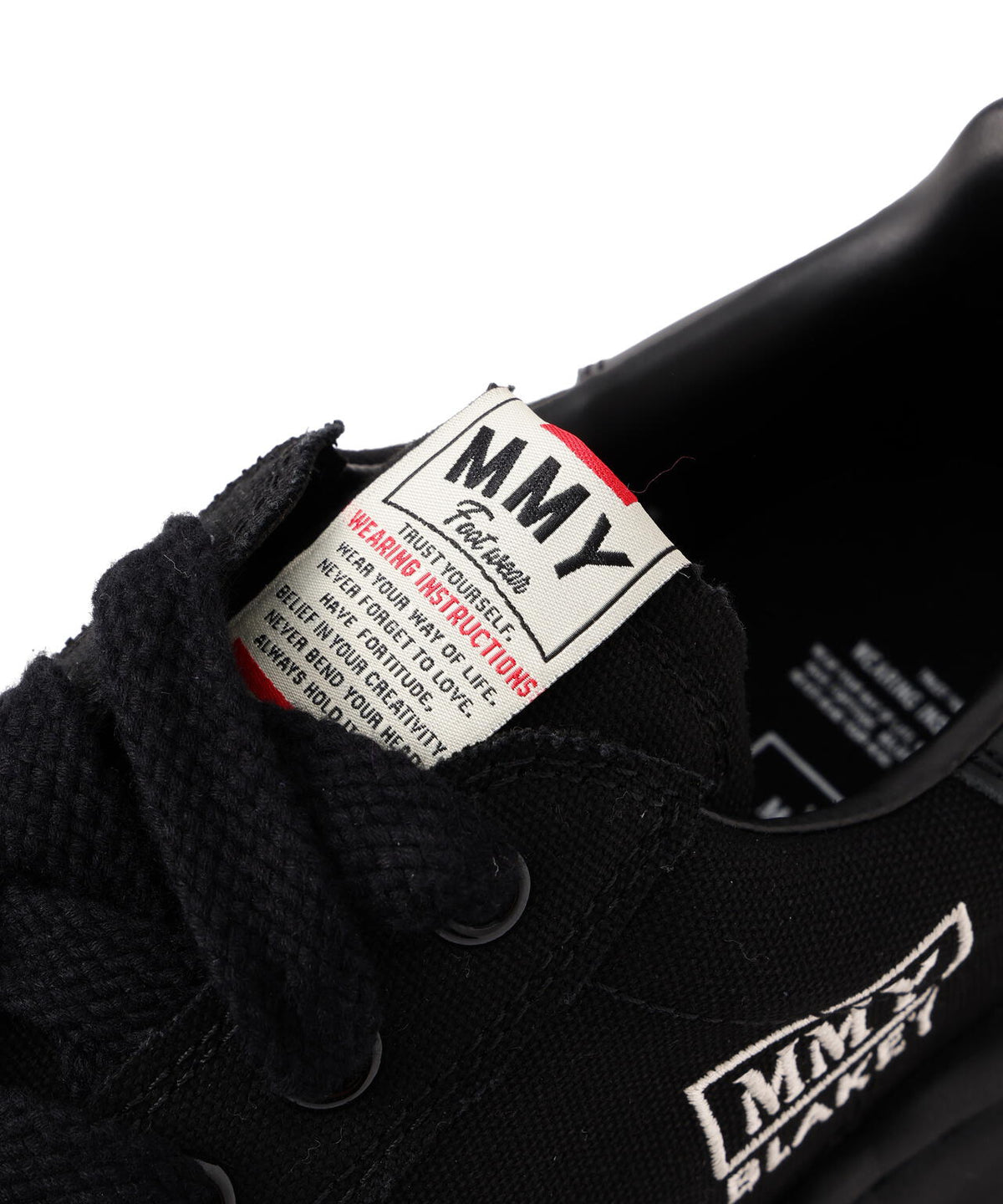 Maison MIHARAYASUHIRO/BLAKEY OG SOLE CANVAS LOW-TOP SNEAKERS