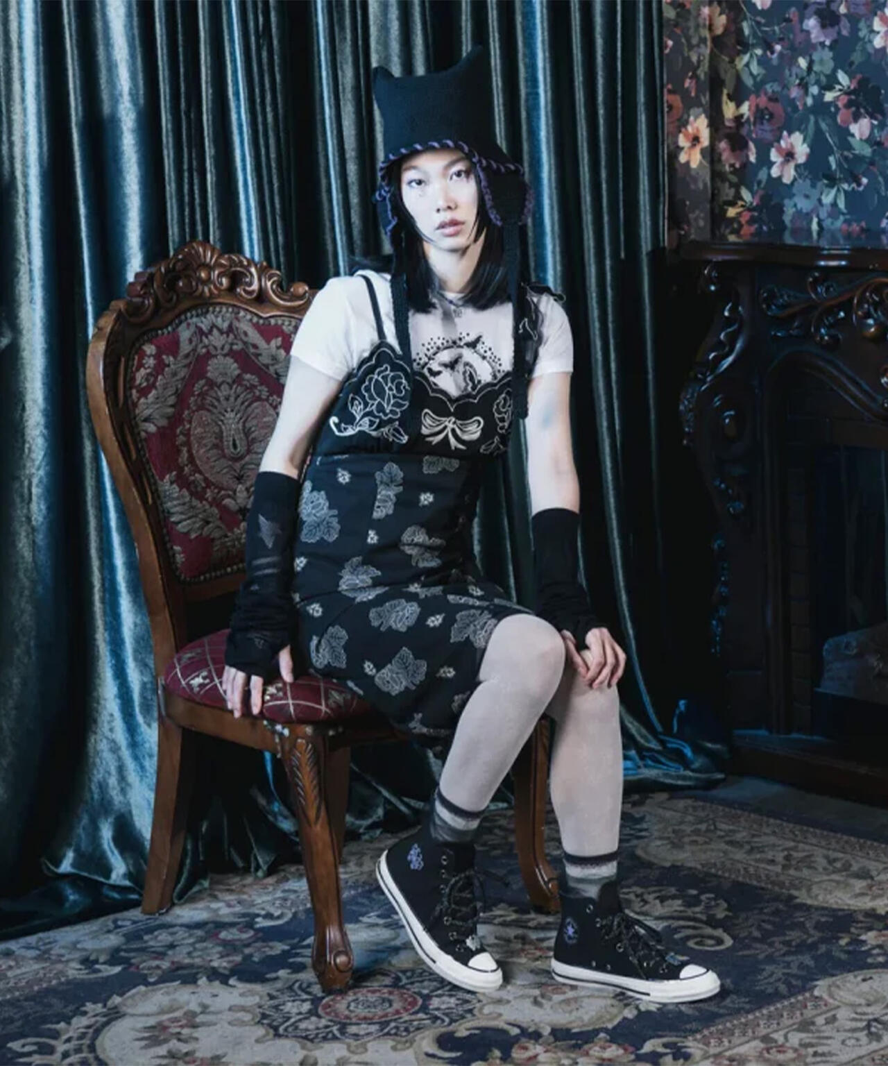 ANNA SUI×CONVERSE/アナ スイ×コンバース/ALL STAR AGED HI/ANNA SUI