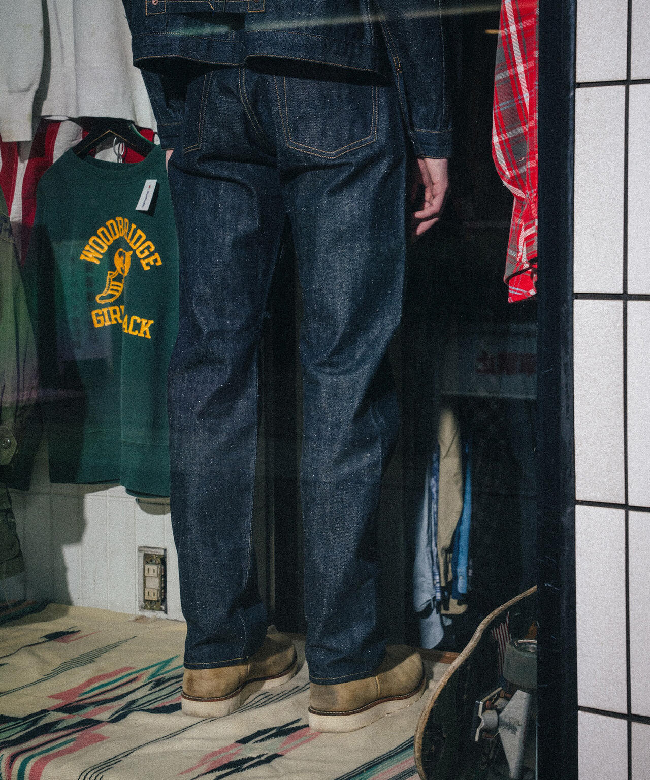 SAINT MICHAEL/セントマイケル/BBJ_DENIM PANTS/REGID