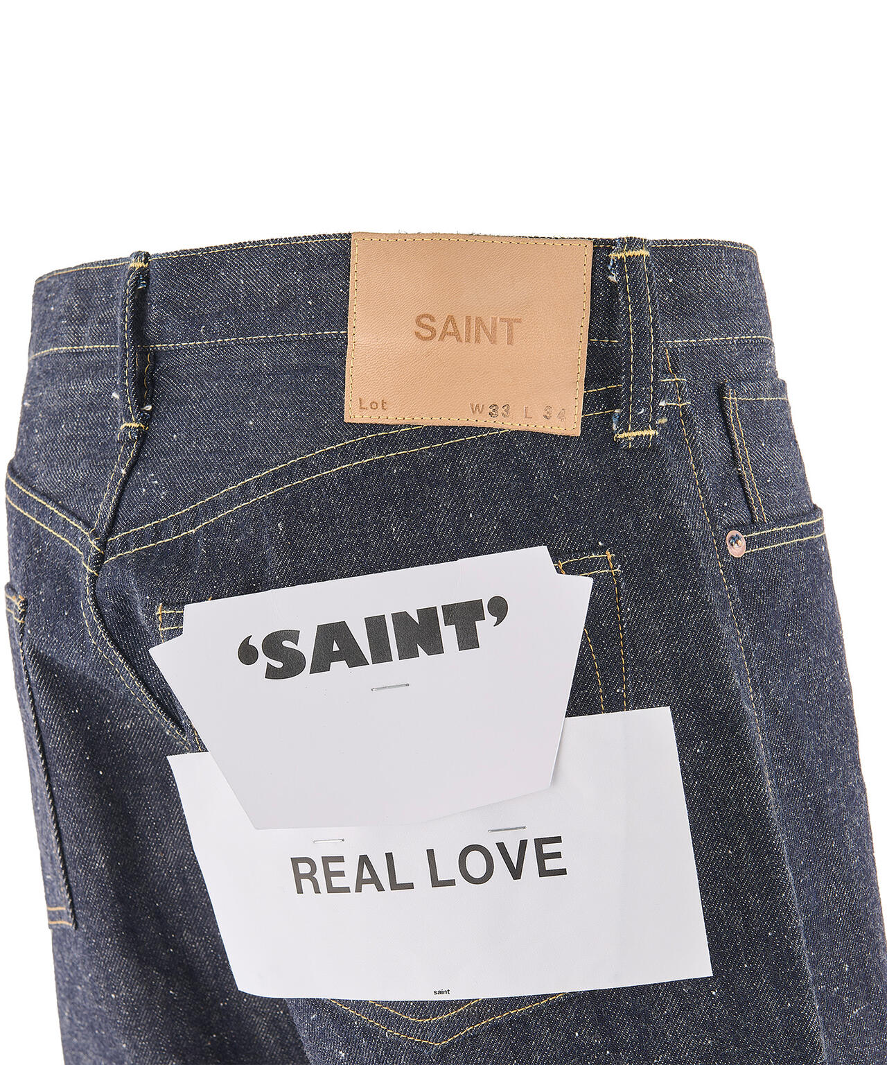SAINT MICHAEL/セントマイケル/BBJ_DENIM PANTS/REGID