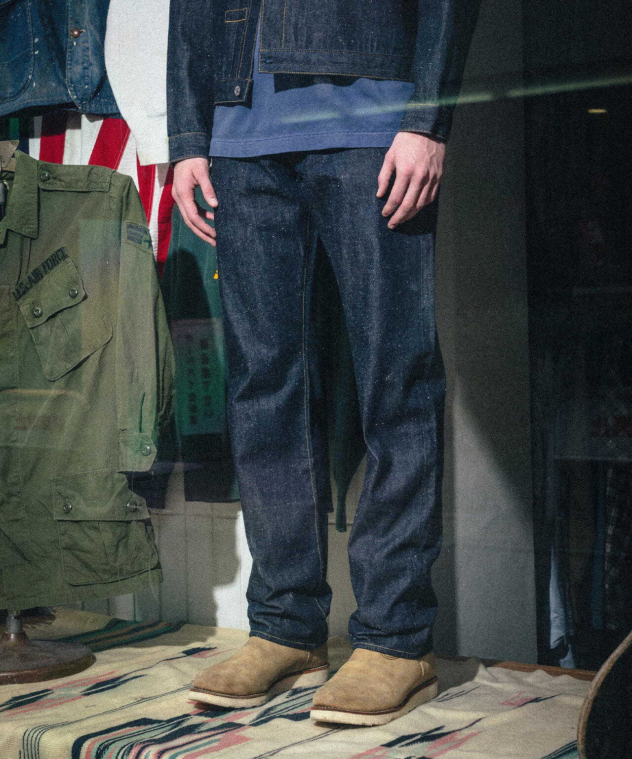 SAINT MICHAEL/セントマイケル/BBJ_DENIM PANTS/REGID