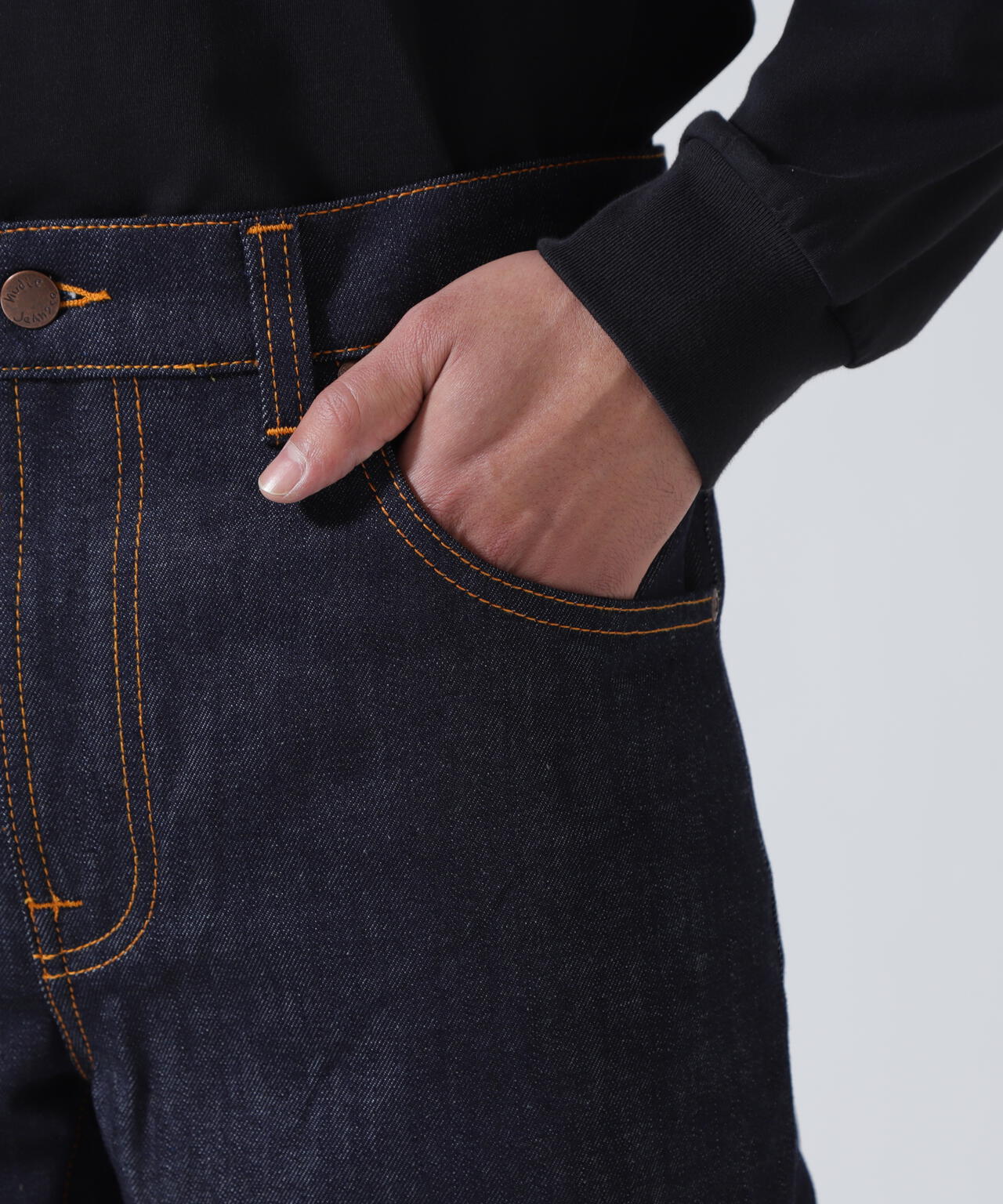 NUDIE JEANS/ヌーディージーンズ/Lean Dean/Dry 16 Dips