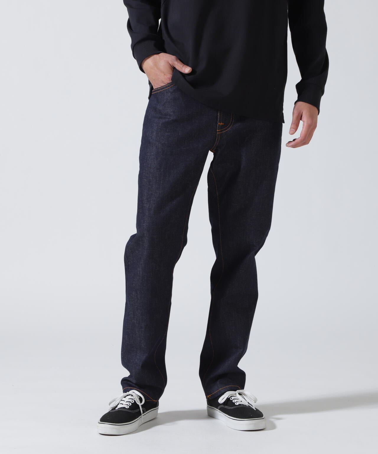 NUDIE JEANS/ヌーディージーンズ/Lean Dean/Dry 16 Dips