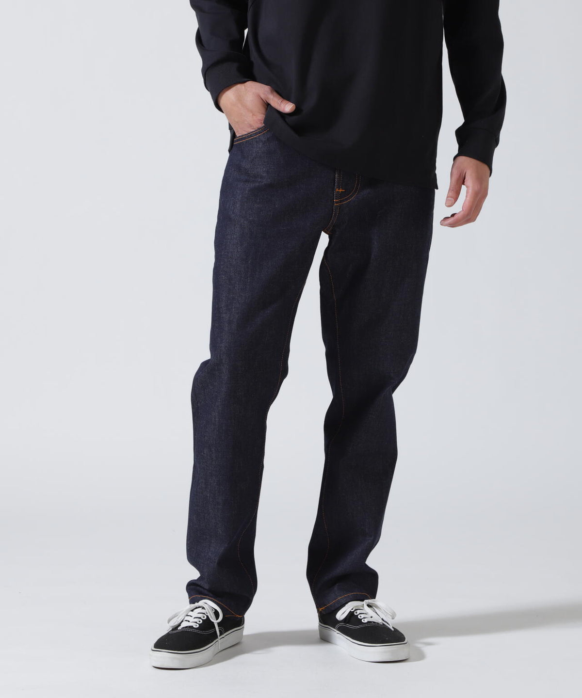 NUDIE JEANS/ヌーディージーンズ/Lean Dean/Dry 16 Dips
