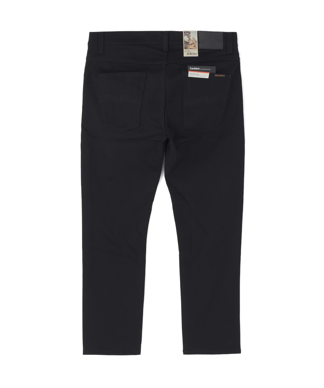 NUDIE JEANS/ヌーディージーンズ/LEAN DEAN /DRY EVER BLACK