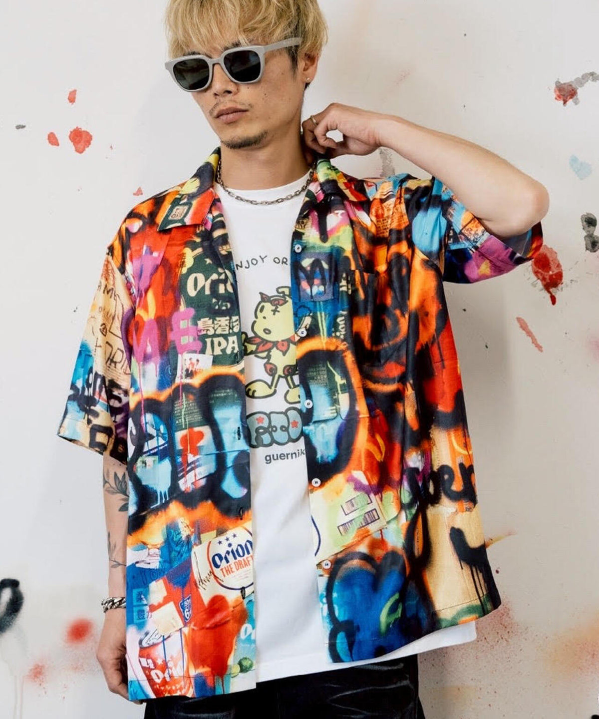 guernika/ゲルニカ/ORION THE DRAFT ART ALOHA SHIRT