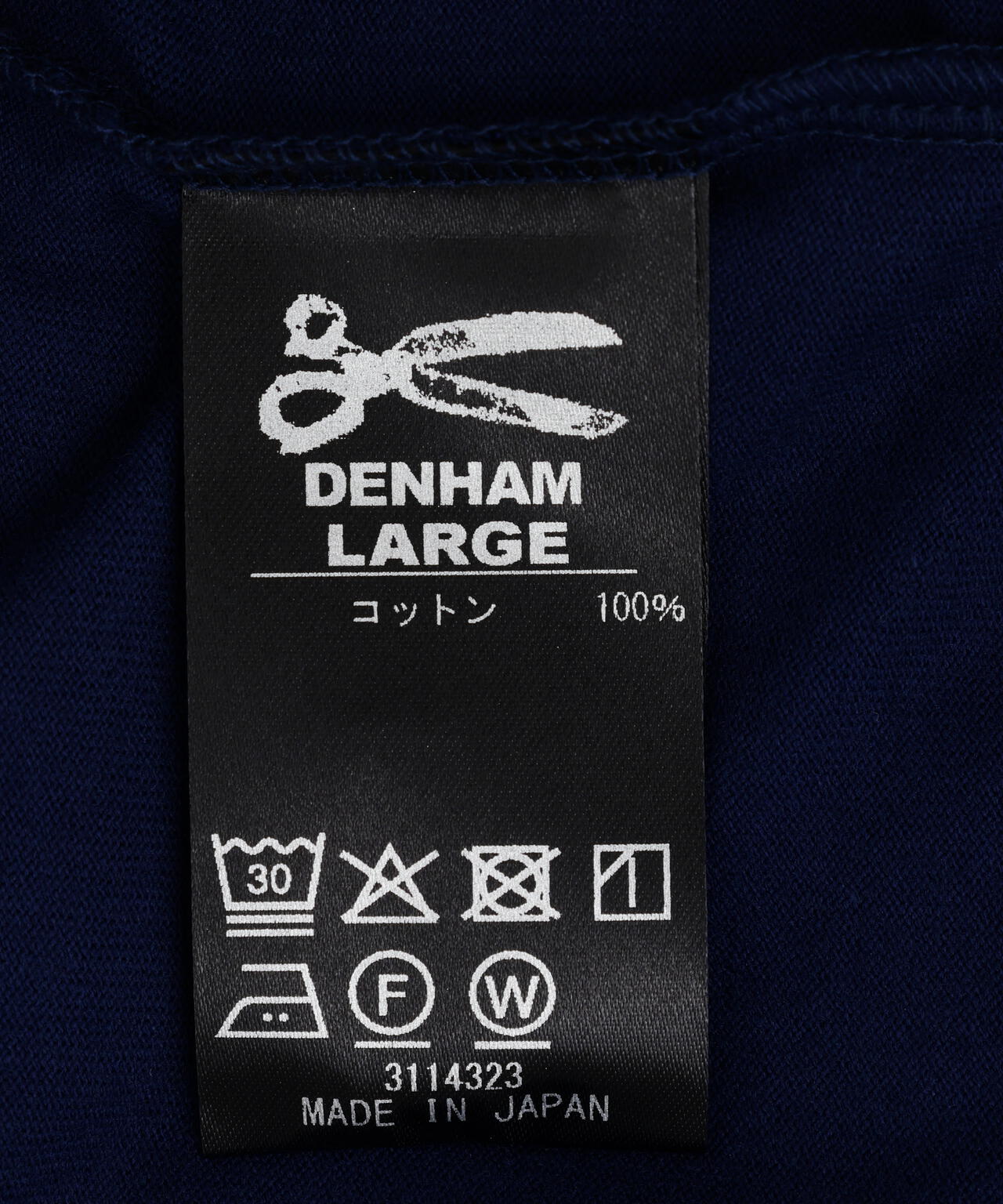 DENHAM/デンハム/PATCH LOGO TEE