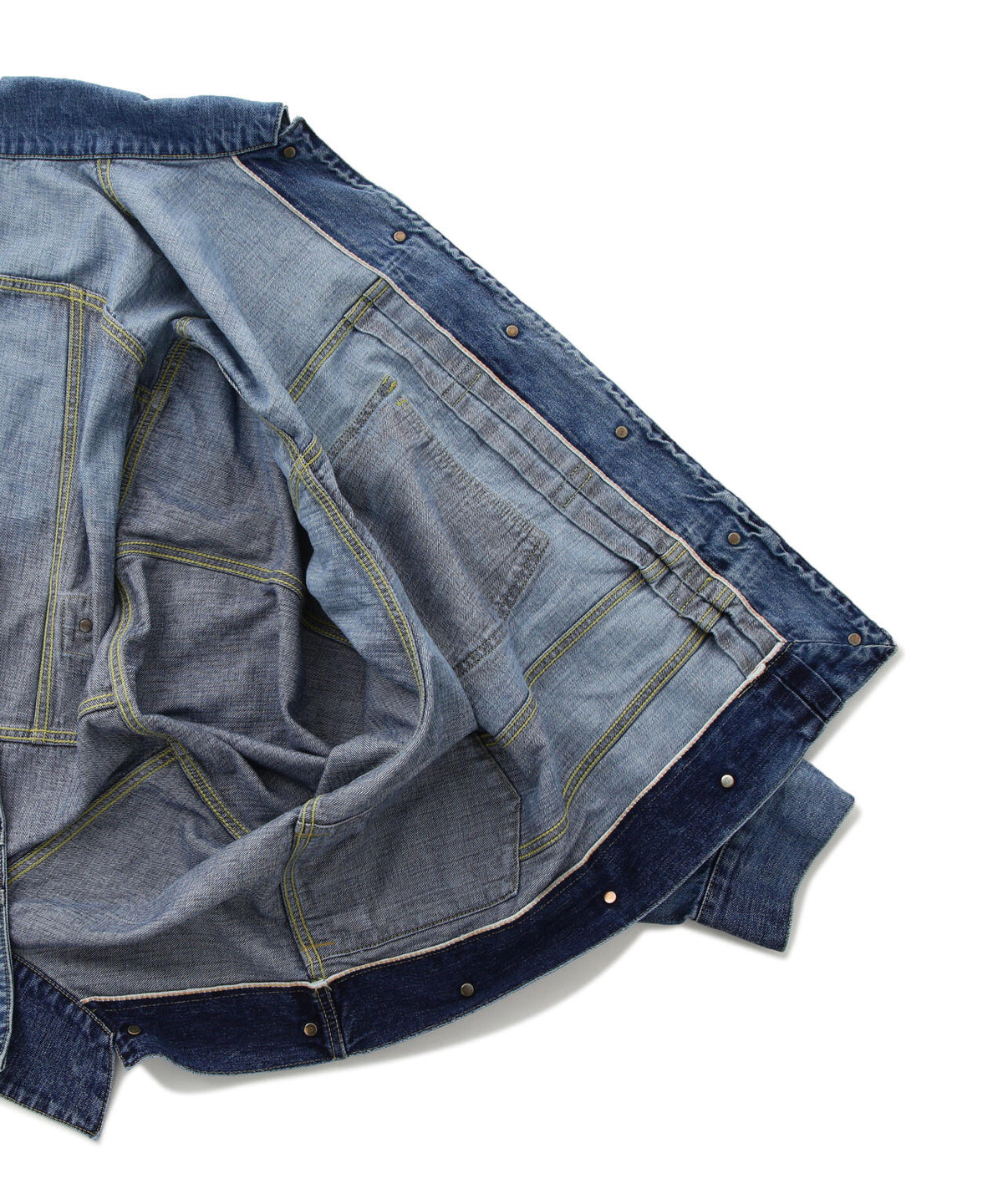 beautiful people/ビューティフルピープル/DOUBLE-SELVEDGE BLOUSON GRADATION