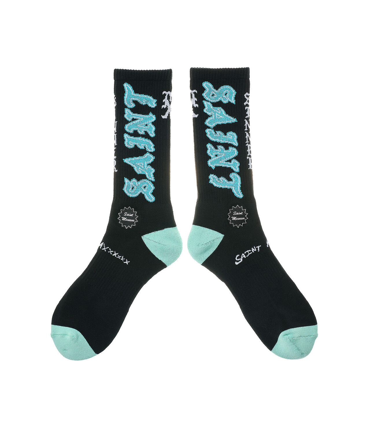 SAINT MICHAEL/セントマイケル/SOCKS/SAINT/BLACK+BLUE