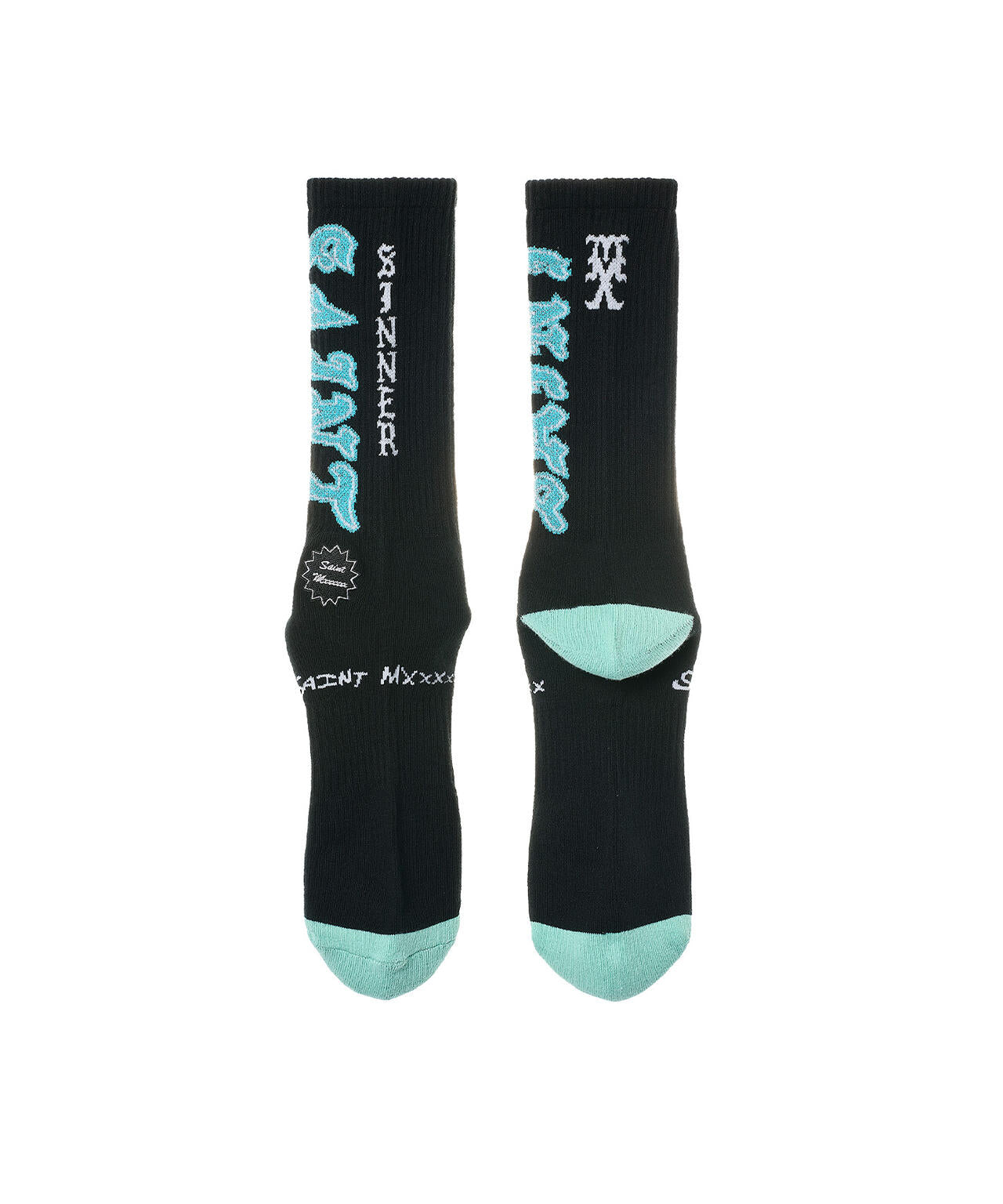 SAINT MICHAEL/セントマイケル/SOCKS/SAINT/BLACK+BLUE