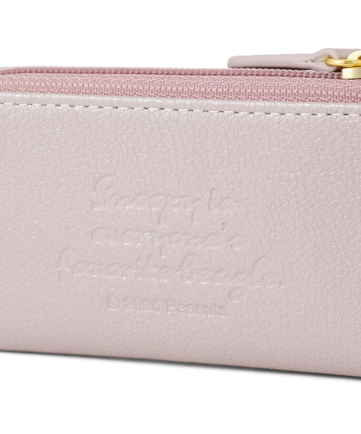 SNOOPY LEATHER COLLECTION/スヌーピーレザーコレクション/パールシリーズ ファスナー付きキーケース