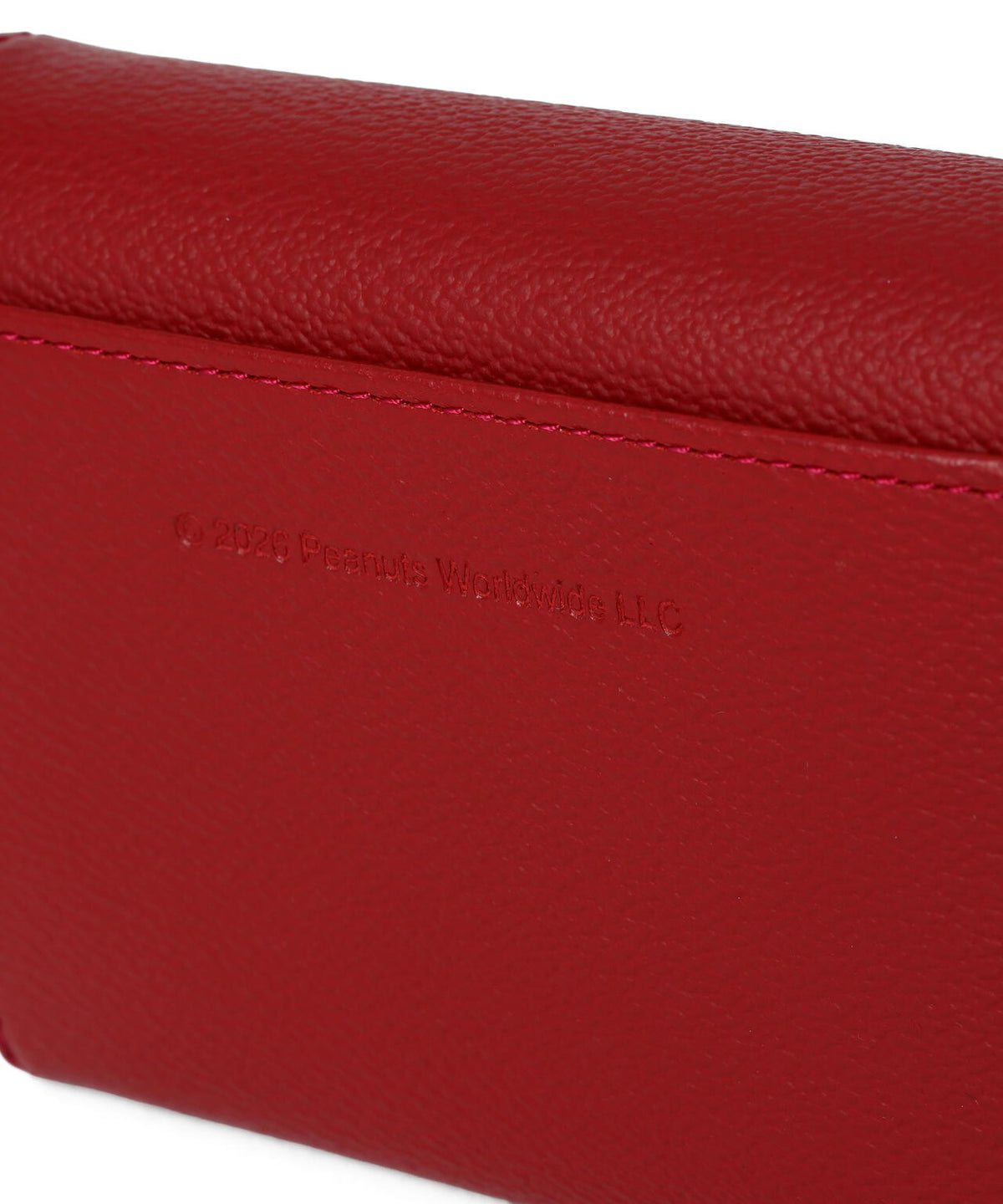 SNOOPY LEATHER COLLECTION/スヌーピーレザーコレクション/ジャガード/LF二つ折り財布