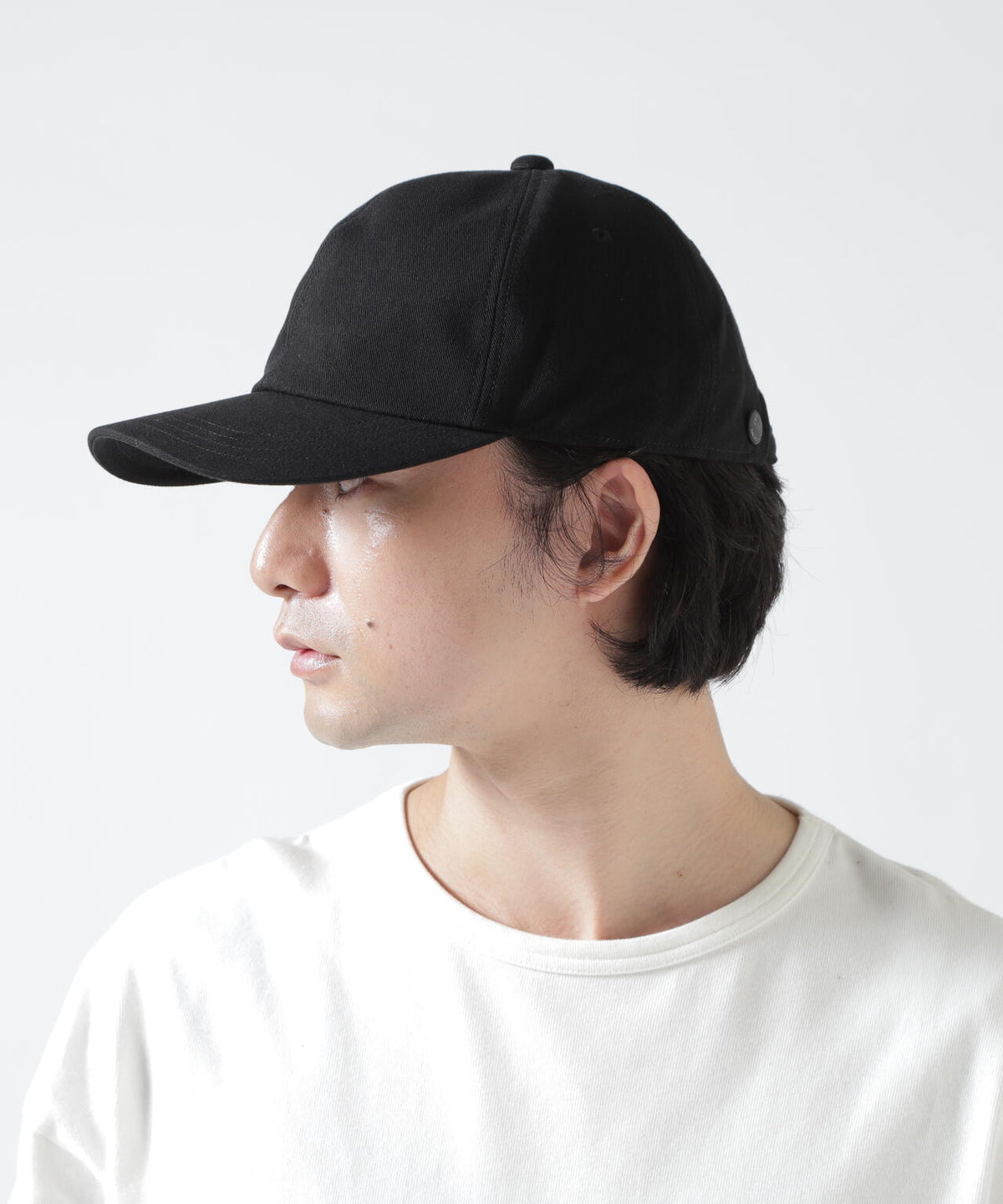 CPH/シーピーエイチ/DEEP 6 PANEL CAP/HIGH-TWIST/BLACK