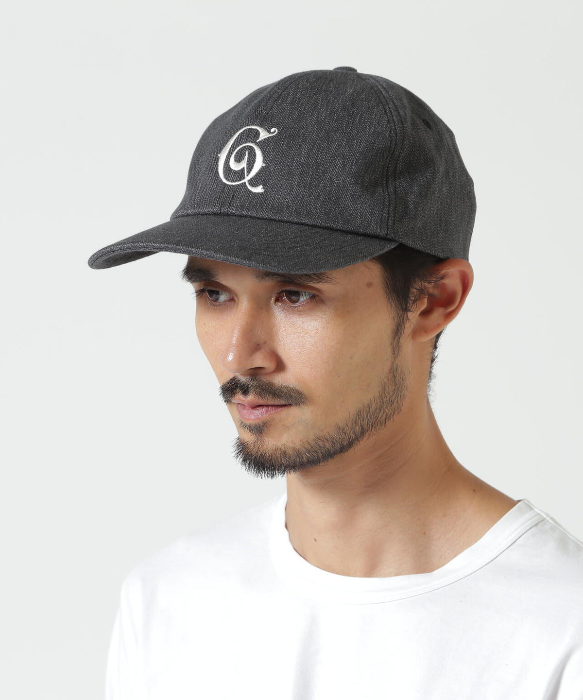 CPH/シーピーエイチ/DEEP 6 PANEL CAP/HEATHER TWILL/BLACK