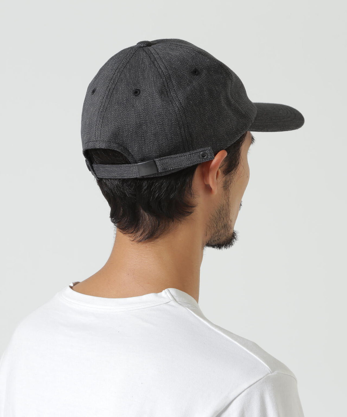CPH/シーピーエイチ/DEEP 6 PANEL CAP/HEATHER TWILL/BLACK