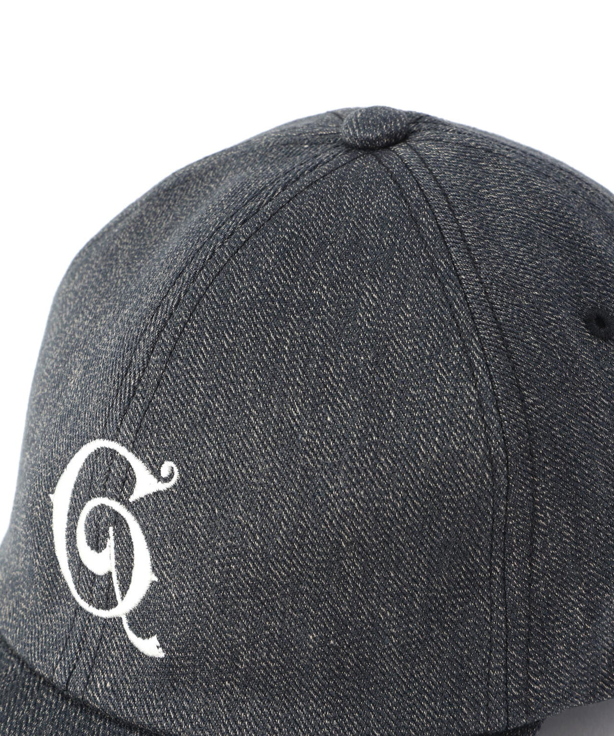 CPH/シーピーエイチ/DEEP 6 PANEL CAP/HEATHER TWILL/BLACK